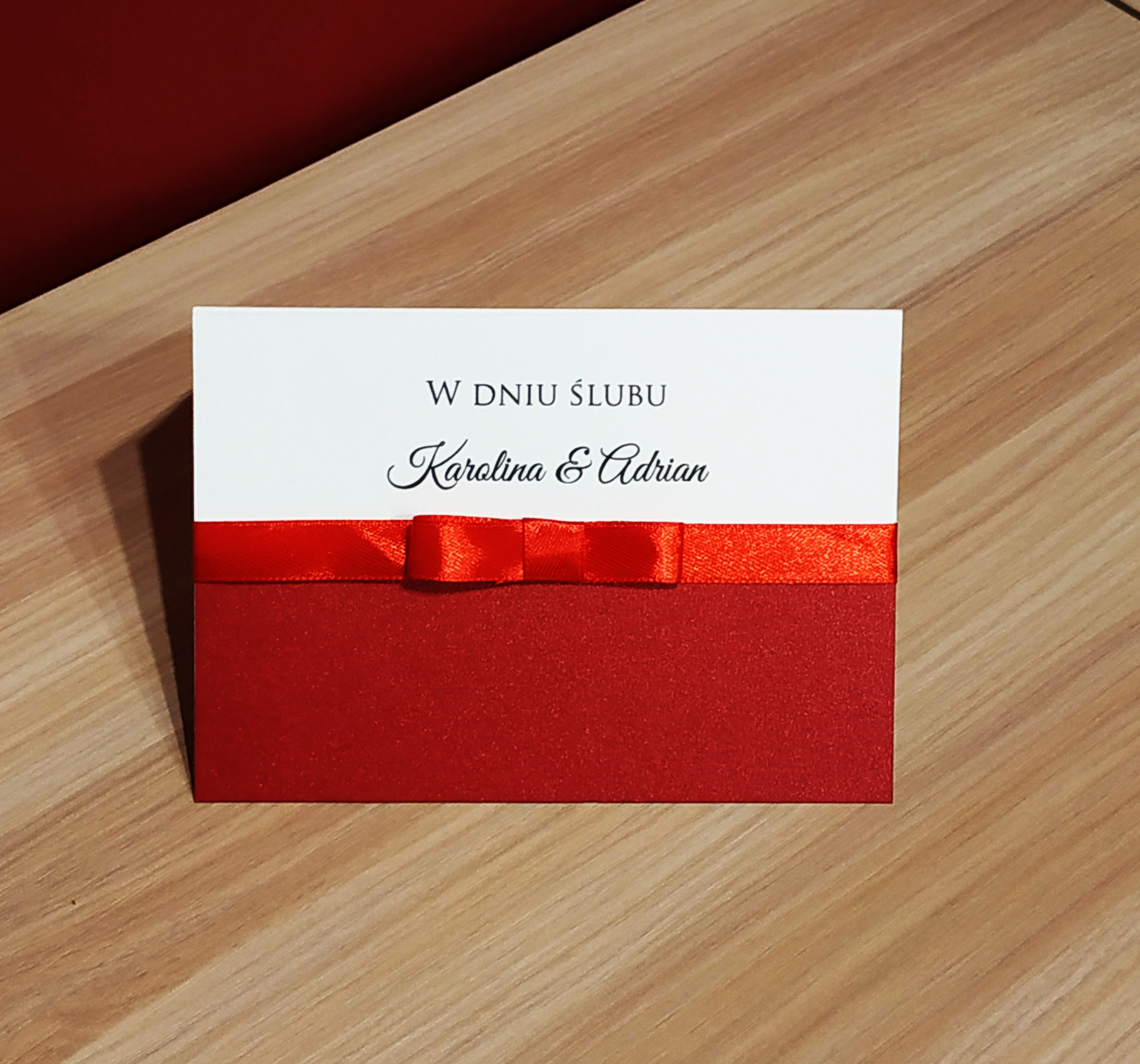 Zaproszenie Klasyczne beż